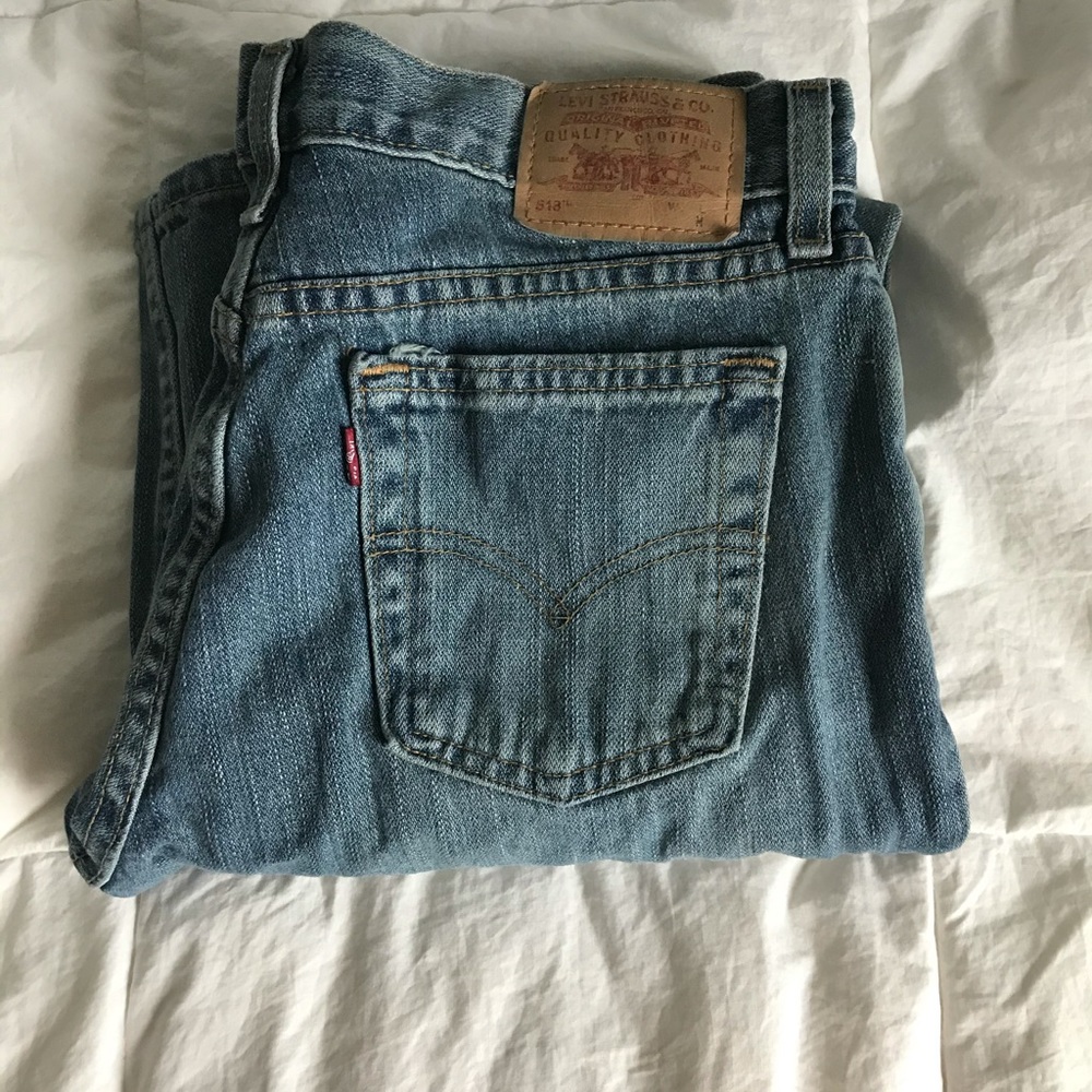 518 M superlow light blue Levi Jeans
